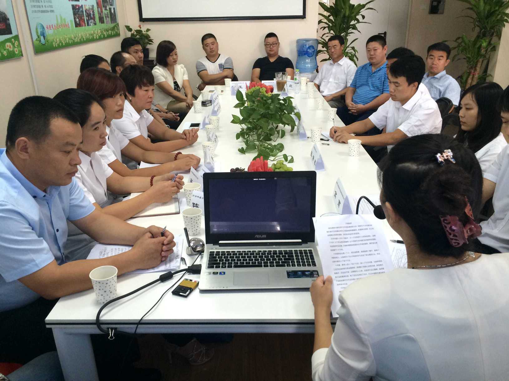 萬潔華盛專業(yè)的中高層管理團(tuán)隊